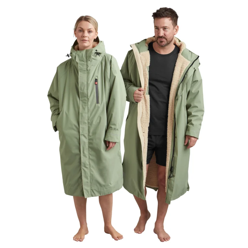 Red Paddle Evo Pro Robe Umkleide-Mantel für Damen und Herren sage green Direkt Vom Hersteller