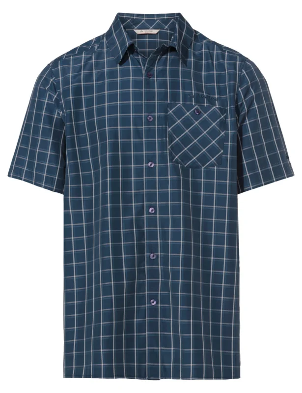 Preiswert Vaude Albsteig Shirt III Herren Kurzarmhemd dark sea-dark sea