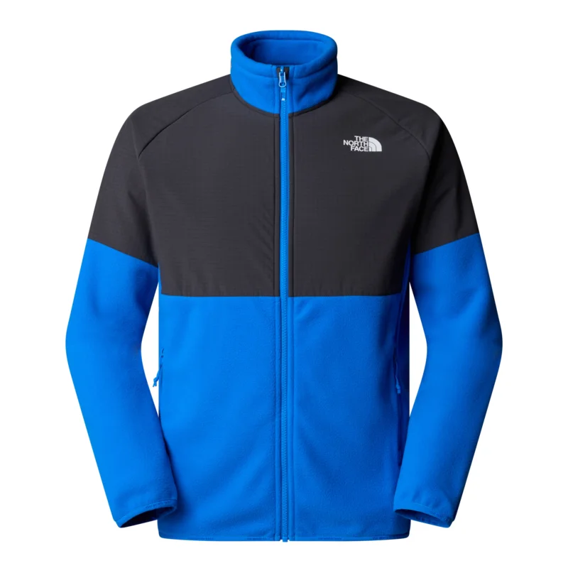 The North Face Glacier Heavyweight Full Zip Herren Fleecejacken hero blue-grey Direktkauf