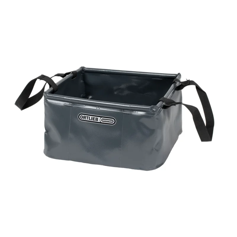 Abverkauf Ortlieb Folding Bowl faltbarer Wasserbehälter Camping Waschbecken asphalt