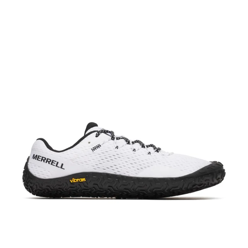 Neuheit Merrell Vapor Glove 6 Herren Trailrunning Barfußschuhe white/black