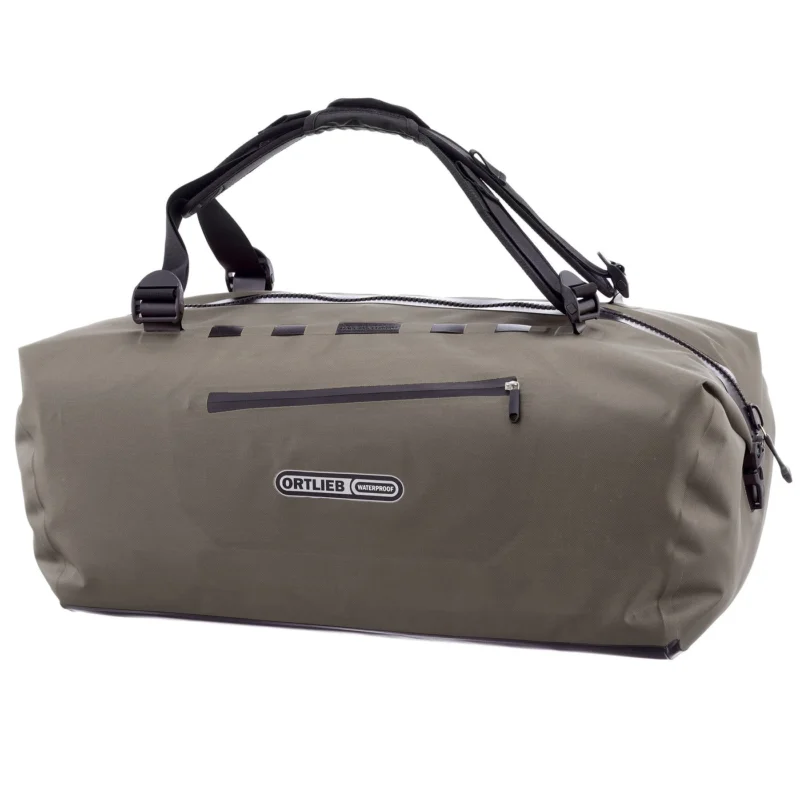 Ortlieb Duffle Lite Reisetasche wasserdichte Outdoortasche mit TiZip Reißverschluss dark sand Zertifiziert