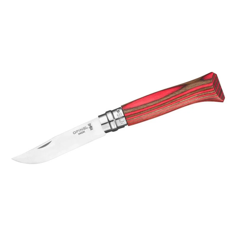 Top-Seller Opinel No 08 Taschenmesser Klappmesser rot