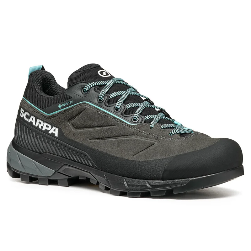 Ausverkauf Scarpa Rapid XT GTX Damen Zustiegschuhe Kletterschuhe shark-aqua