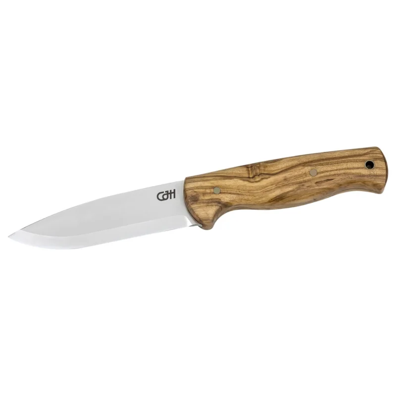 Herbertz CJH Outdoormesser Gürtelmesser Olivenholz Begrenztes Angebot