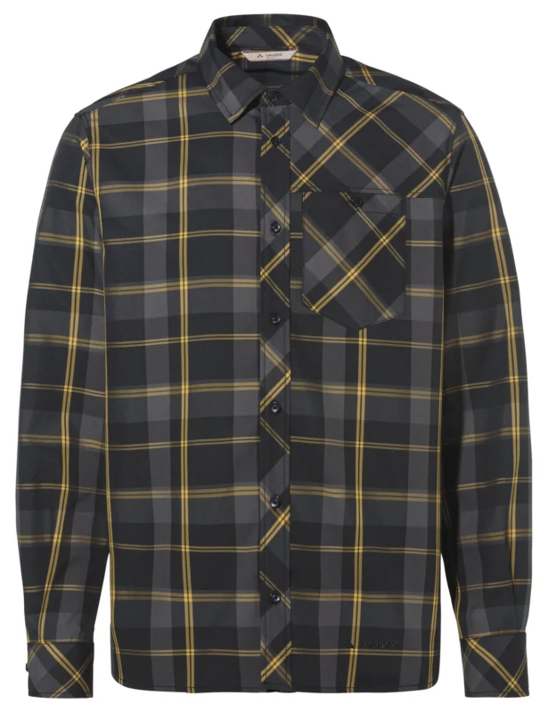Preis Gesenkt Vaude Neshan IV Longsleeve Shirt Herren Flanellhemd Hemd black-savanna