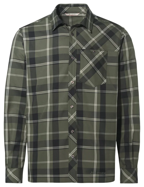 Online Kaufen Vaude Neshan IV Longsleeve Shirt Herren Flanellhemd Hemd khaki