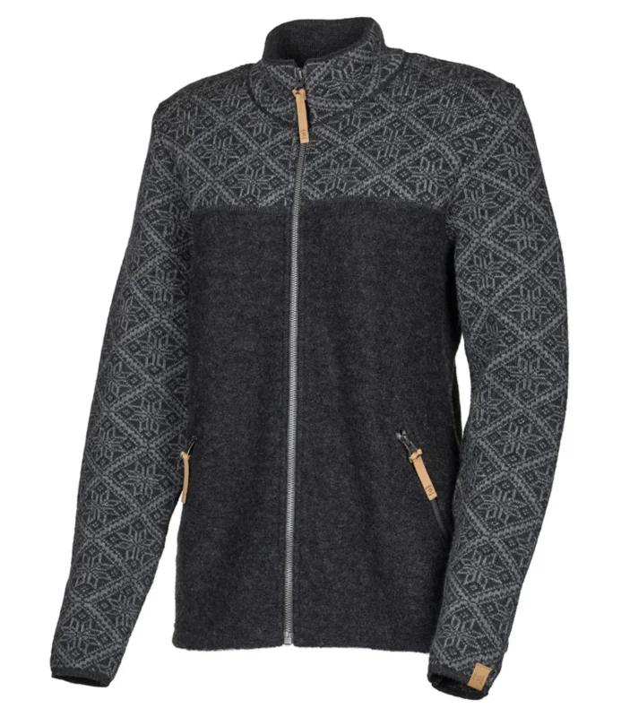 Ivanhoe Ellie Full Zip Damen Wolljacke graphite marl Sonderaktion