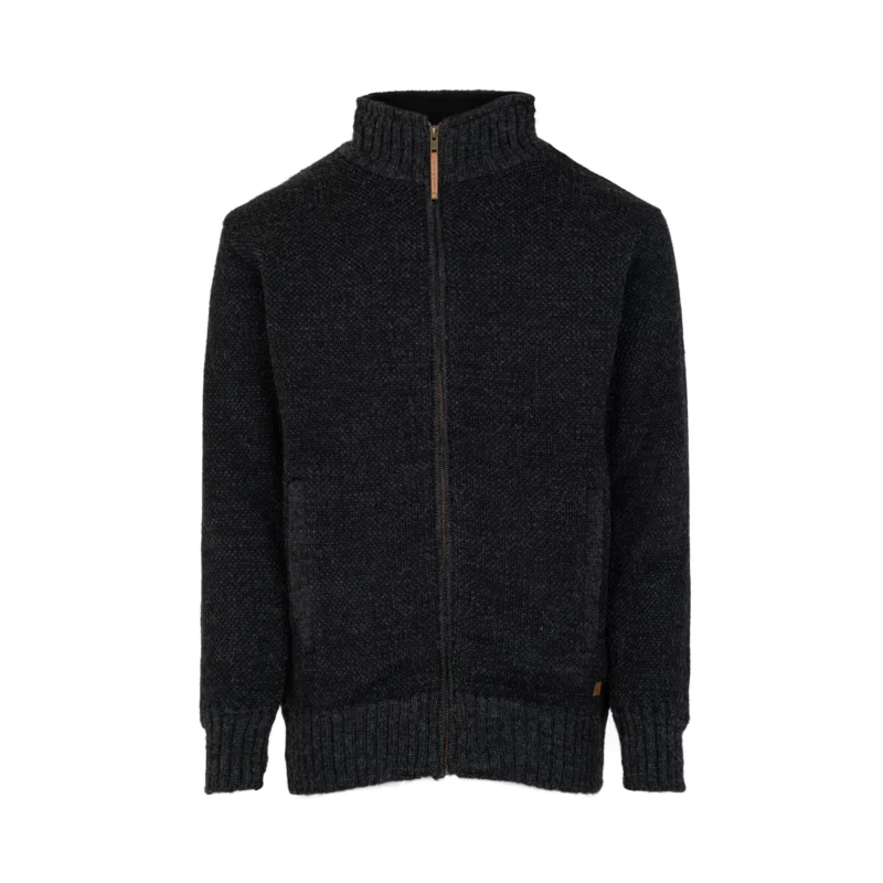 Fuza Wool Dai Jacket Herren Strickjacke coal Bestpreis
