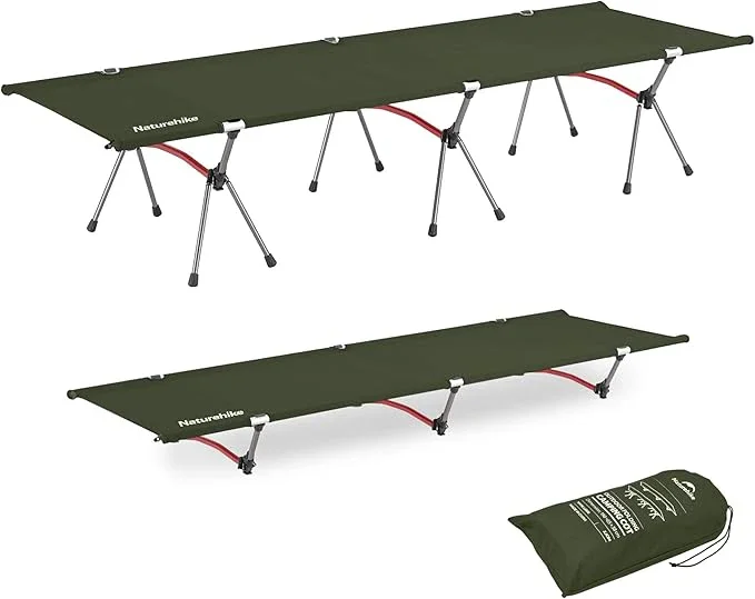 Garantierte Lieferung Naturehike Armywild Campingbett klappbar stabil gepolstert grün