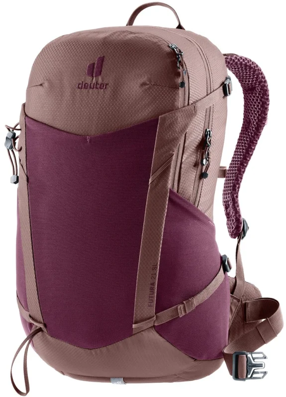 Ausverkauf Deuter Futura 21 SL Damen Wanderrucksack cassis-ashrose