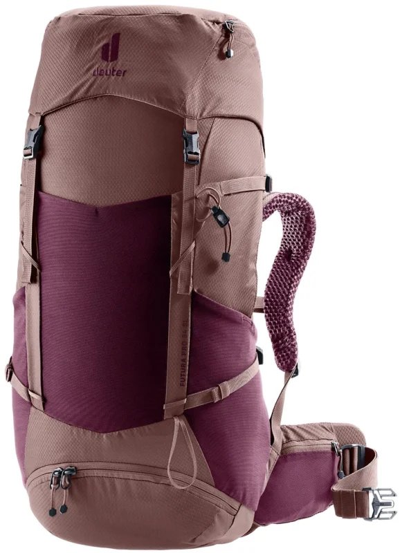 Knallerangebot Deuter Futura Pro 34 SL Damen Wanderrucksack cassis-ashrose