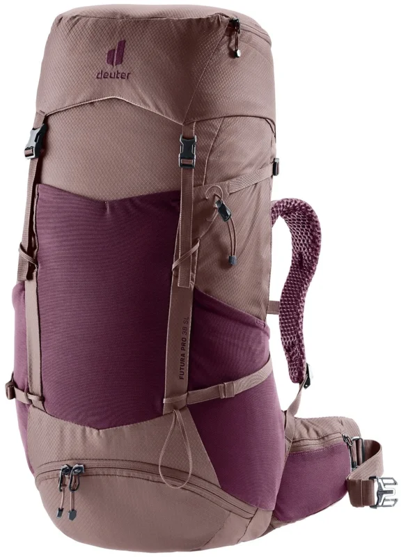 Deuter Futura Pro 38 SL Damen Wanderrucksack cassis-ashrose Top-Preis