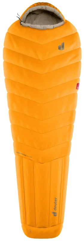 Deuter Astro Pro 600 Daunenschlafsack RV links magma-titanium Nur Heute