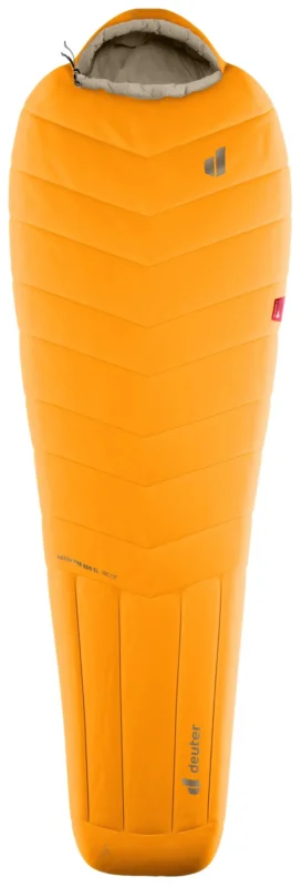Deuter Astro Pro 800 EL Daunenschlafsack RV links magma-titanium Sonderaktion