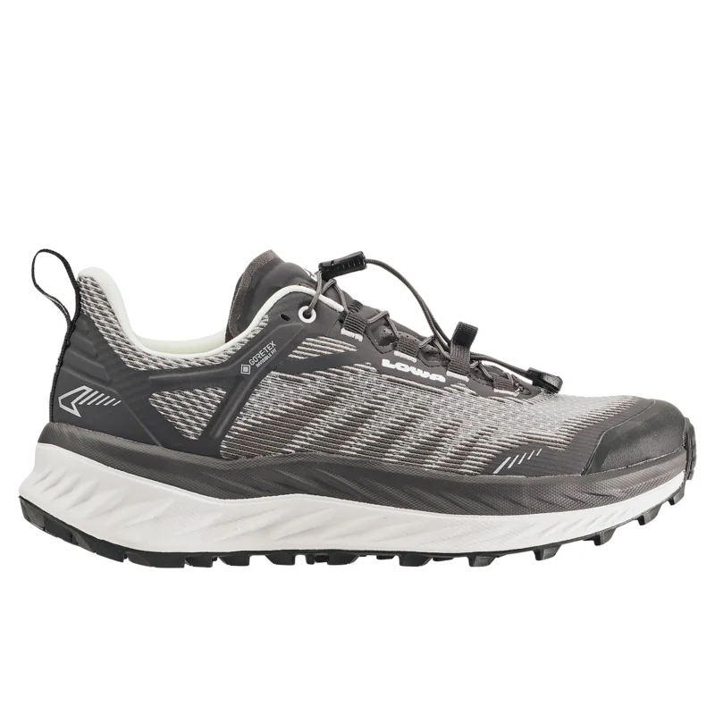 Lowa Fortux GTX Damen Trailrunning Schuhe schwarz-weiß Sonderangebot
