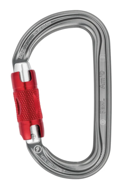 Petzl Am'D D-förmiger Verschlusskarabiner mit Twist-Lock Preiswert