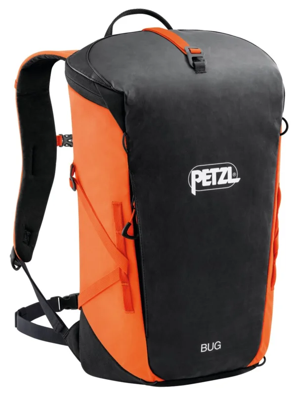 Petzl Bug Kletterrucksack für Mehrseillängentouren orange Schneller Versand