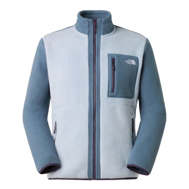 Must-Have The North Face Yumiori Full Zip Herren Fleecejacke frost grey-granite grey