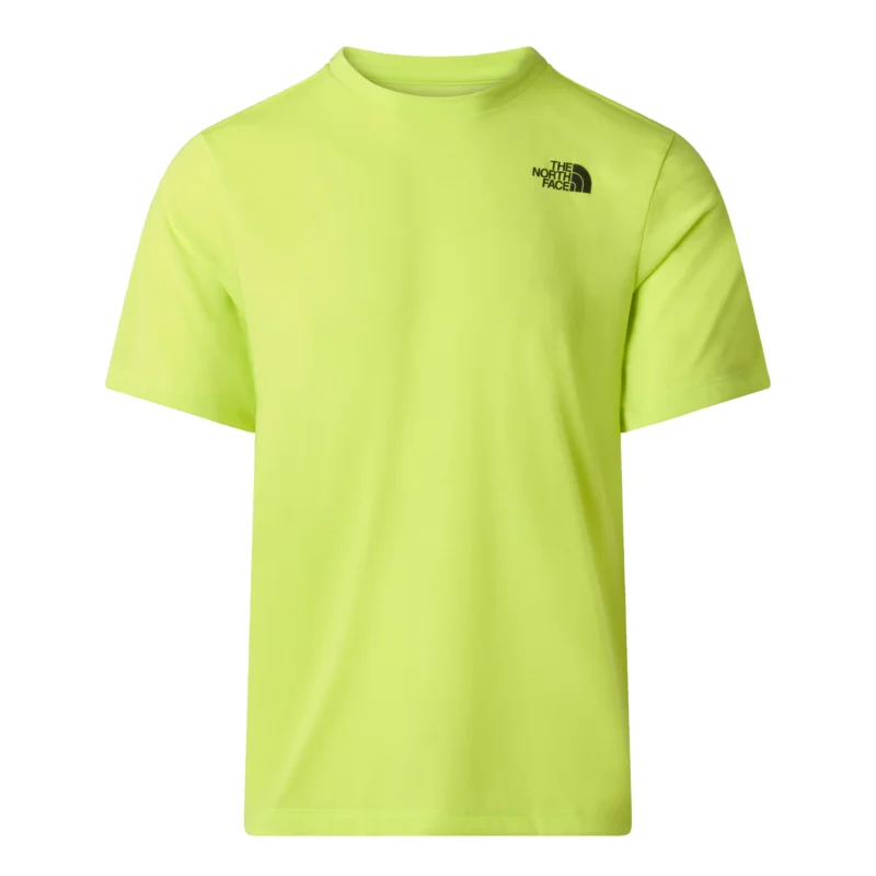 The North Face Bitmap Silhouette Shortsleeves Graphic Herren T-Shirt fizz lime Nur Heute