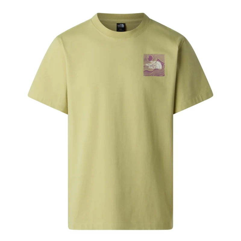 The North Face Mountain Escape Relaxed Shortsleeve Herren T-Shirt pear Highlight