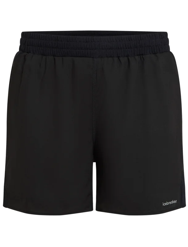 Icebreaker Merino ZoneKnit Speed Shorts Laufshorts Herren black Abverkauf