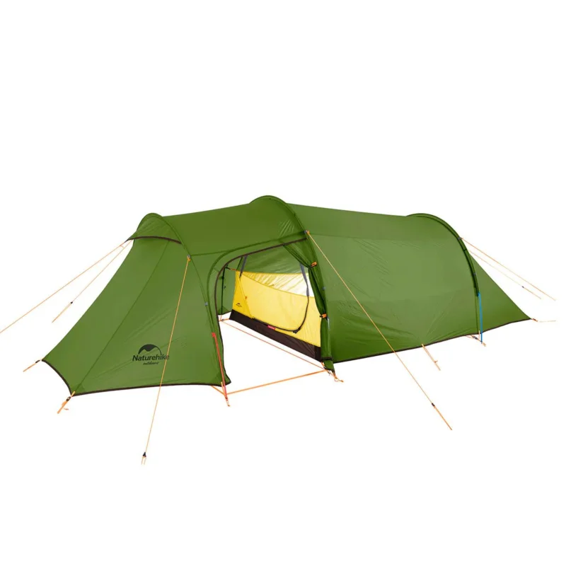Bestseller Naturehike Opalus 3 Tunnelzelt 4-Jahreszeiten Zelt 3 Personen grün