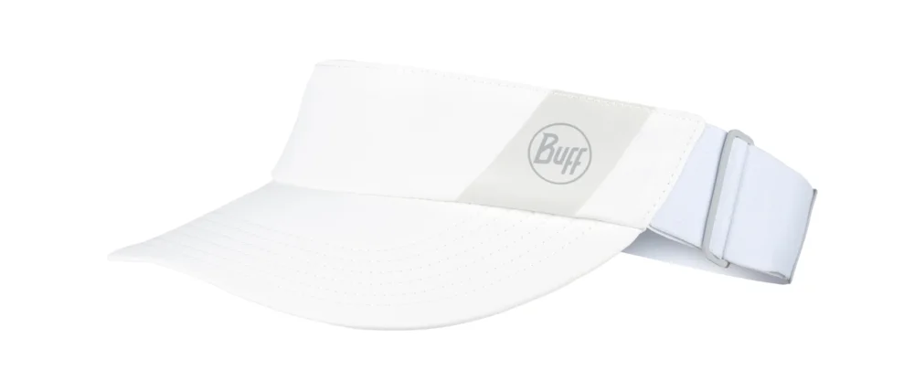 Buff Speed Visor Stirnband mit Schirm solid white Neue Ware