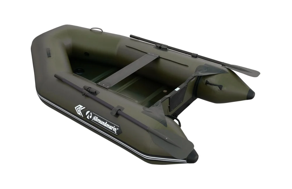 Allroundmarin Kiwi 260 Schlauchboot Angelboot Faltholzboden olive Finale Aktion
