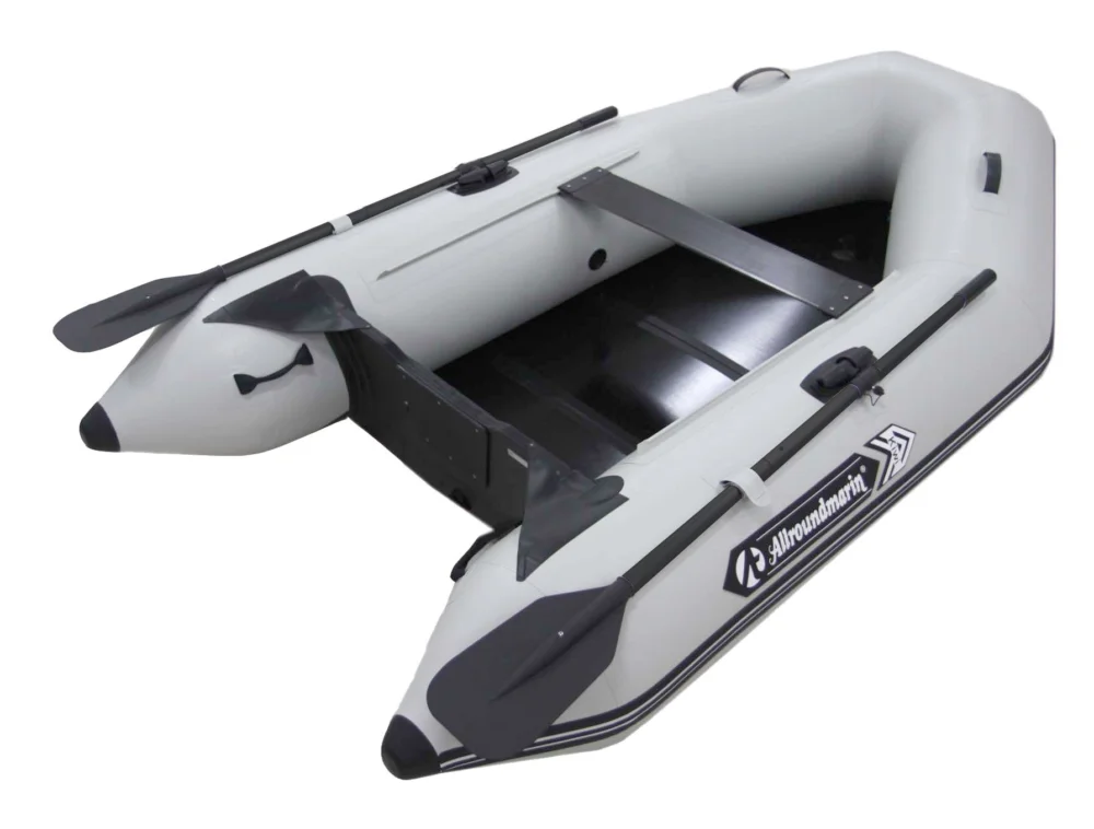Allroundmarin Kiwi 260 Schlauchboot Angelboot Faltholzboden grau Direkt Vom Hersteller