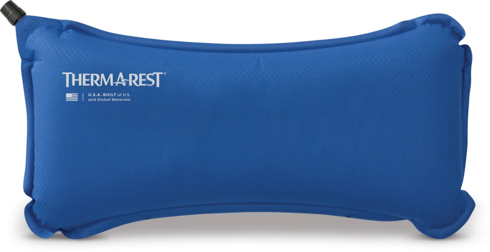Echt Therm-a-Rest Lumbar aufblasbares Lendenkissen Rückenpolster nautical blue