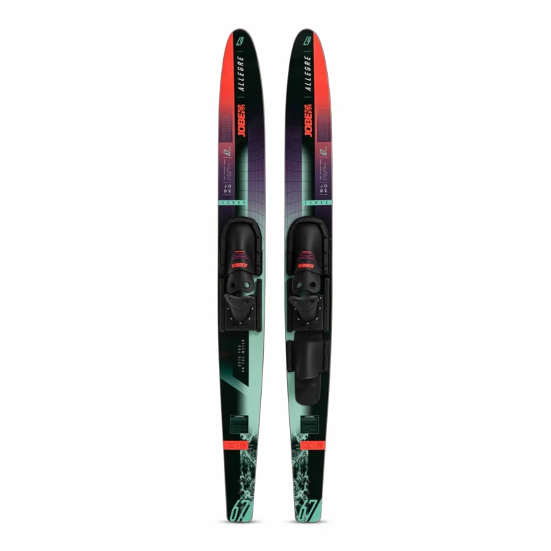Versand Am Gleichen Tag Jobe Allegre Combo Ski 67" Wasserski Slalomski rot