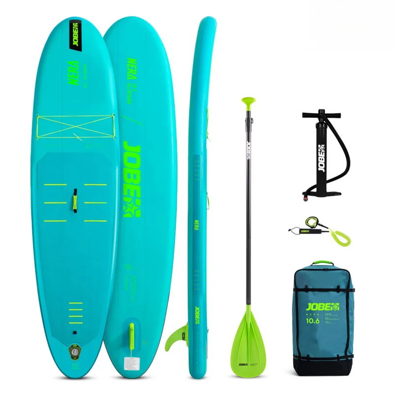 Kracherpreis Jobe Aero Nera SUP Lite Board 10.6 Package Stand up Paddle Set aufblasbar