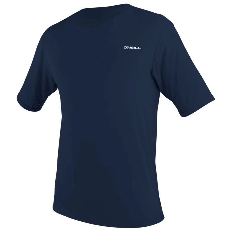 Zertifiziert ONeill Basic Skins Shortsleeve Sun Shirt Herren T-Shirt mit UV-Schutz navy