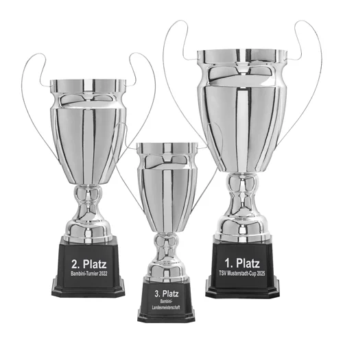 Günstig Coppa T-PRO “Champion” argento - 3 misure