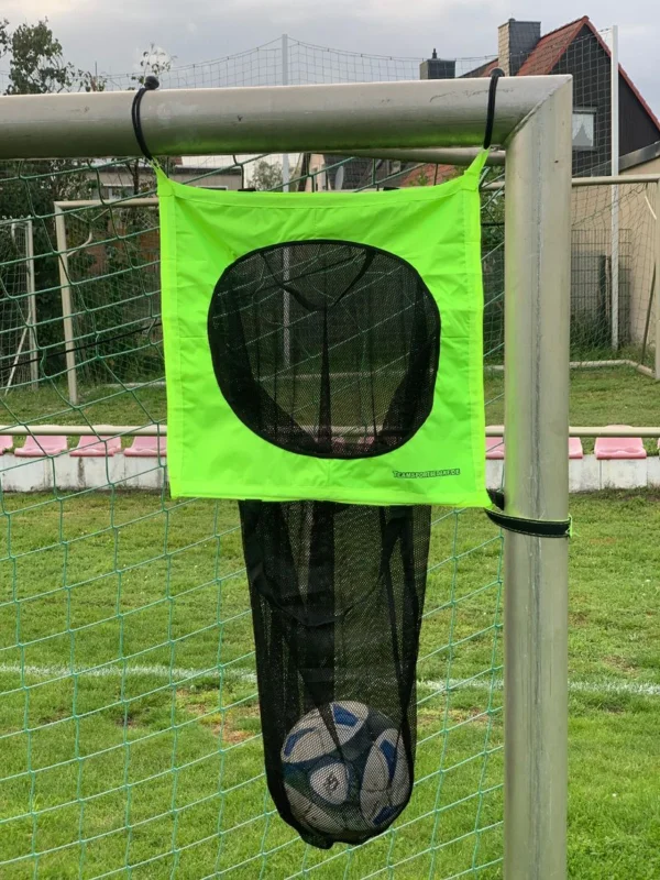 Voetbal Top Bin - Doelnet voor voetbaldoelen (50x50 cm) met vangnet Rabatt