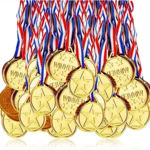 100 gouden medailles voor kinderen - inclusief lint Super-Preis