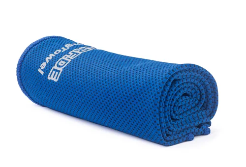 Meistverkauft Koel handdoek 100x30 cm - blauw