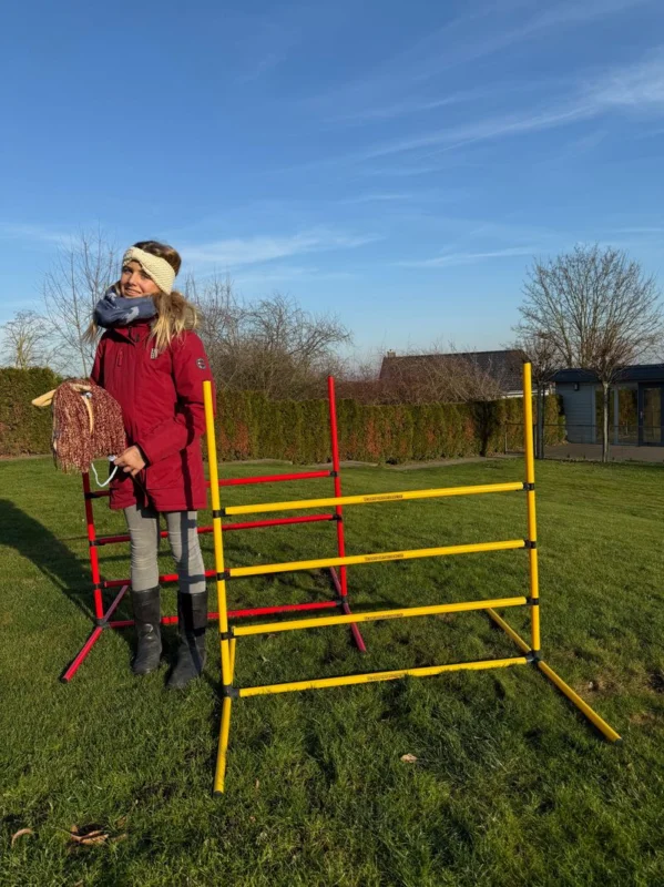 Bestpreis Hobby Horse Paardenspringen hindernissen (22 stuks) - 2 kleuren