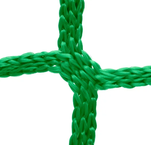 Doelnet (groen) 5 x 2 m, 6 mm PP, 80/150 cm - voor openbaar voetbalvelden Sonderaktion