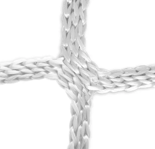 Begrenztes Angebot Doelnet (wit) 5 x 2 m, 6 mm PP, 80/150 cm - voor openbaar voetbalvelden