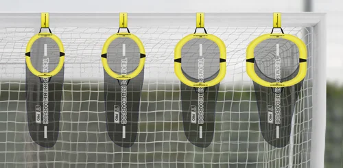 T-PRO target met ballennet voor voetbaldoelen - 4 maten Finale Aktion
