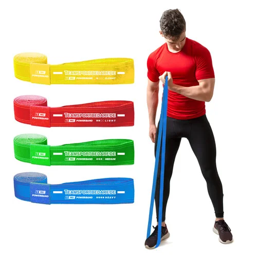 T-PRO Powerband (stof) 200 cm - 4 sterktes Angebot