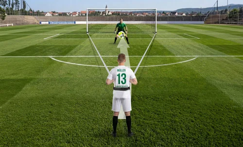 Keeper Positionering Trainer Set –voor de keeperstraining Neuheit
