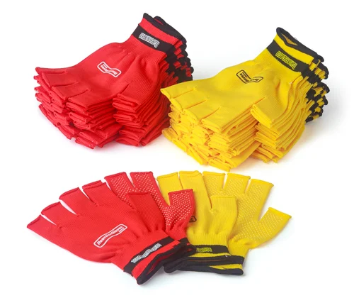Meistverkauft Voetbalhandschoenen (rood-geel) voor cognitieve reactietraining - 20-delige set