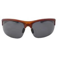 Expressversand Polarisationsbrille braun mit schwarzen Gläsern