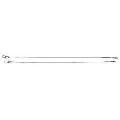 1x7 Titan mit Rolling Wirbel und Karabiner 30cm Neue Kollektion