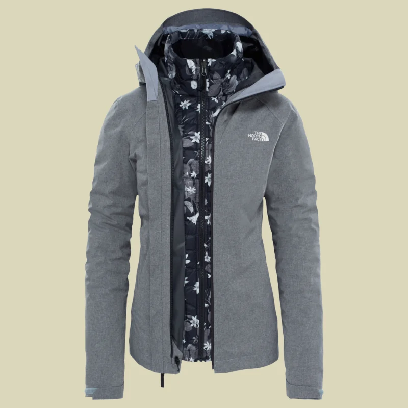 The North FaceThermoball Triclimate Jacket Women Größe S Farbe TNF medium grey heather Begrenztes Angebot