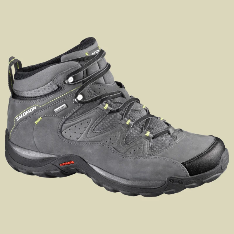 Neuheit SalomonElios Mid GTX 3 Men Größe UK 7,5 Farbe autobahn black s green