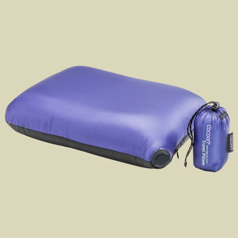 Solange Der Vorrat Reicht CocoonAir-Core Pillow Hyperlight Größe 28 cm x 38 cm Farbe black/dark blue